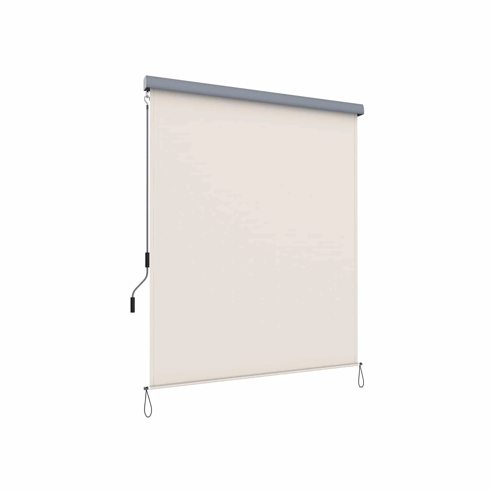 Senkrechtmarkise ausziehbar beige