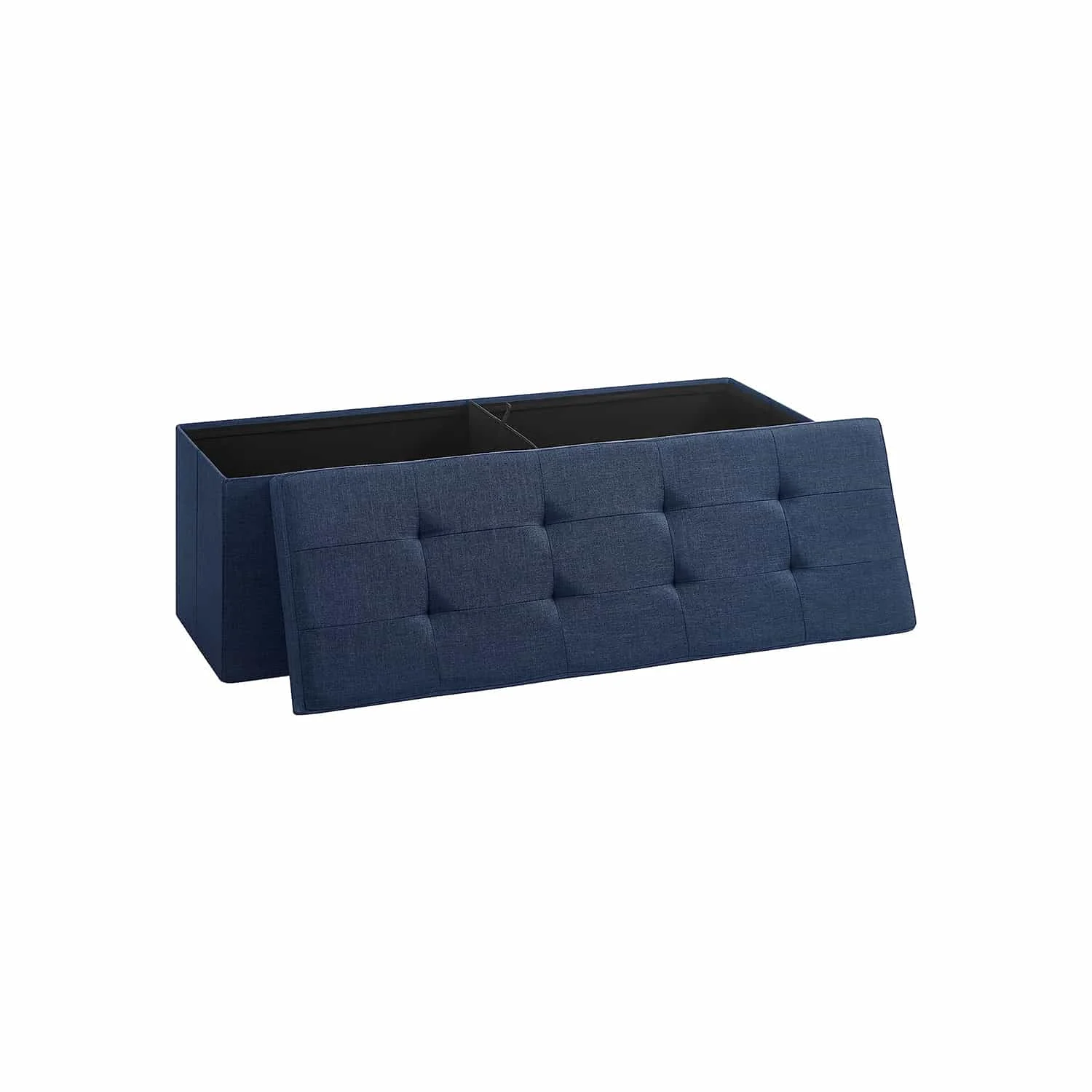 Sitztruhe 110 cm Marineblau
