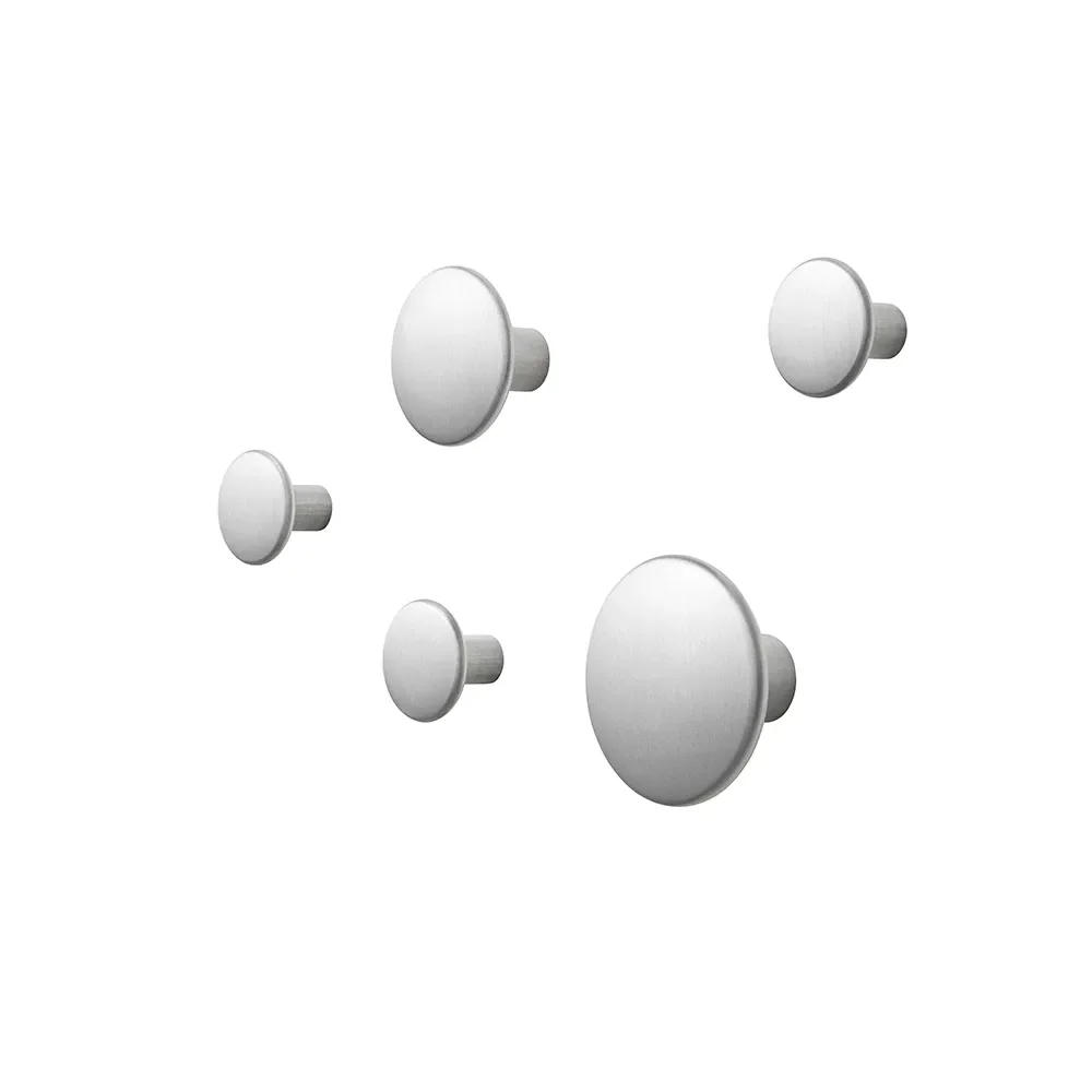 Dots Metal Set of 5 - Aluminum