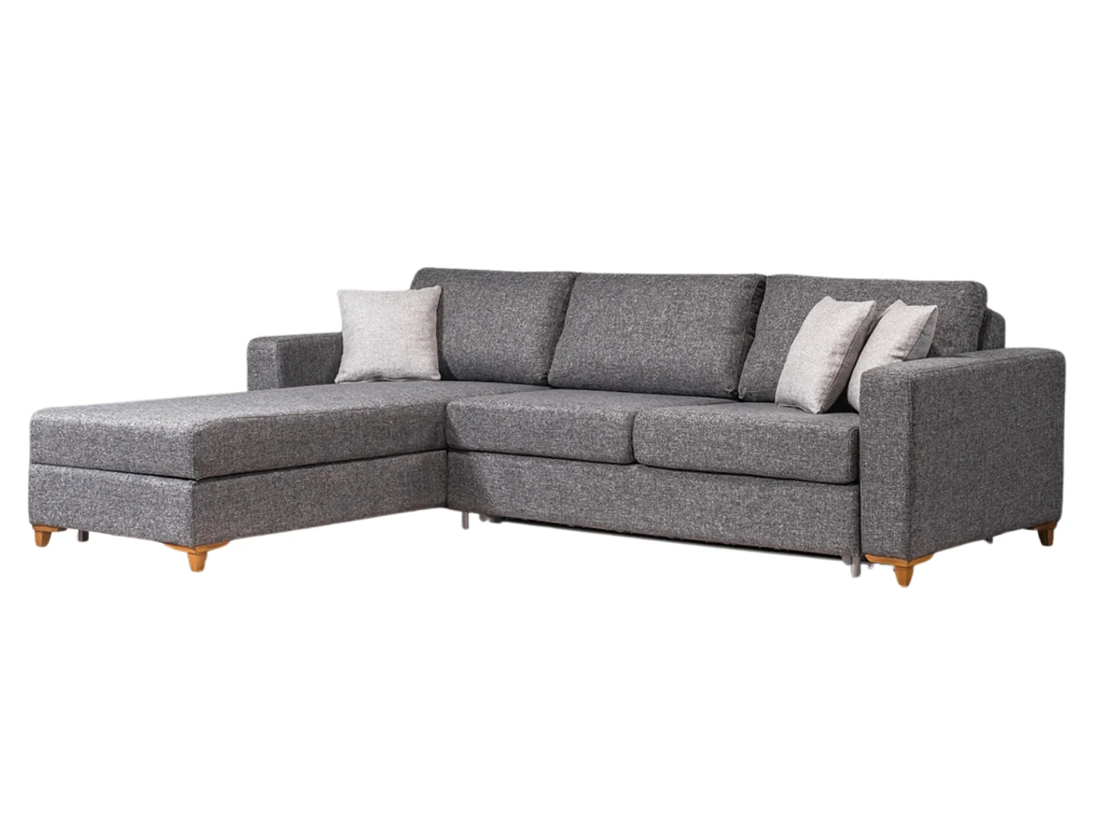 Lora Ecksofa mit Bettfunktion und Stauraum