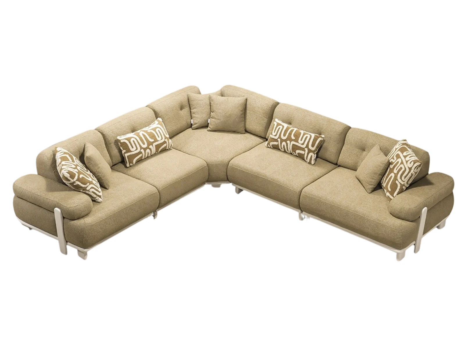 Panda Ecksofa – Ruhiges Design und präzise Handwerkskunst