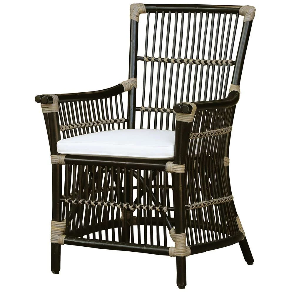 Columbus Sessel Schwarz exkl. Kissen