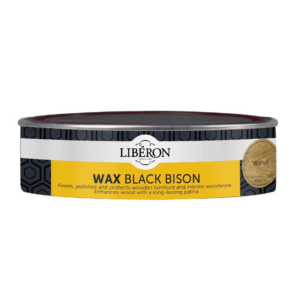 Schwarzer Bison Wachs Walnuss 150 ml
