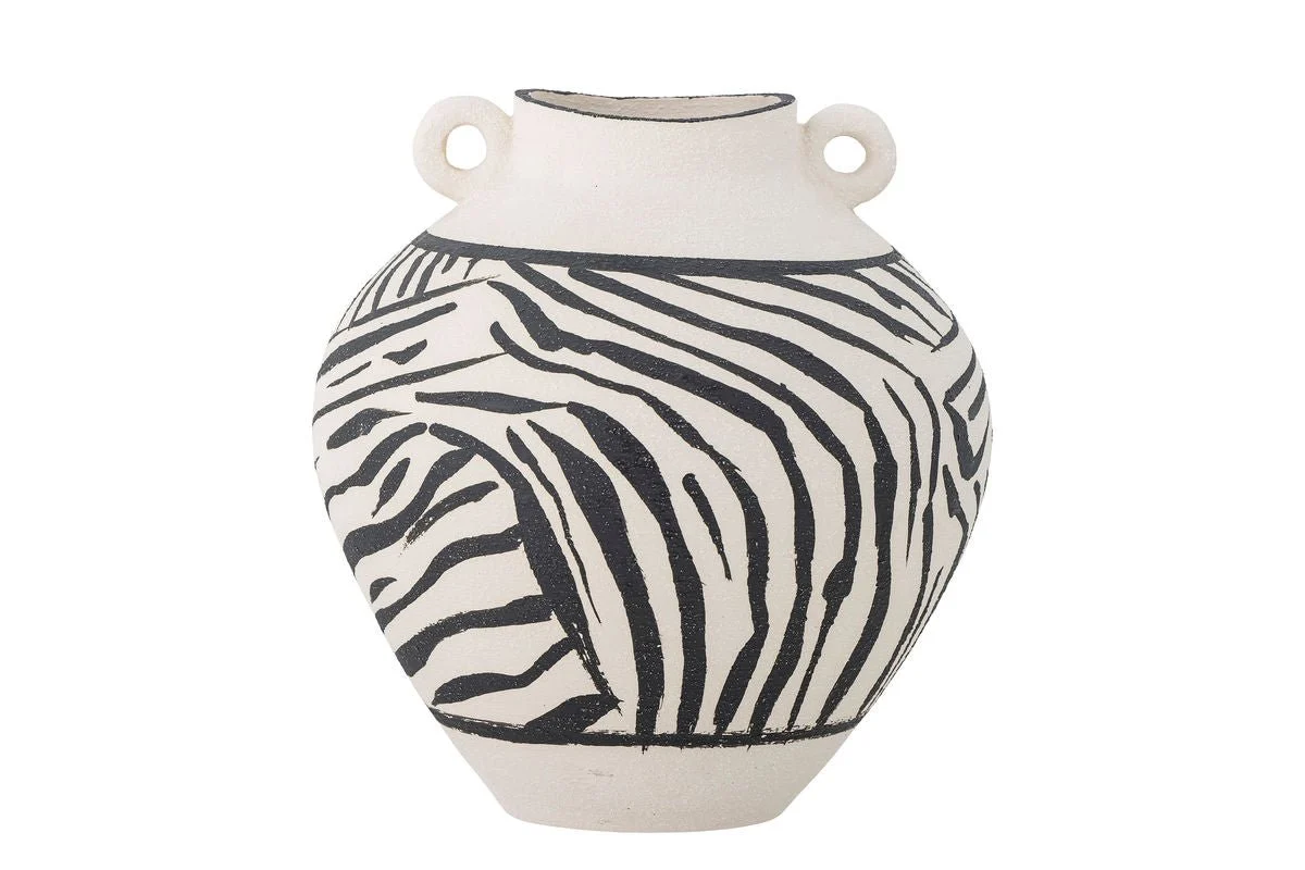 Vase „Zuna“ – handbemaltes Steingut