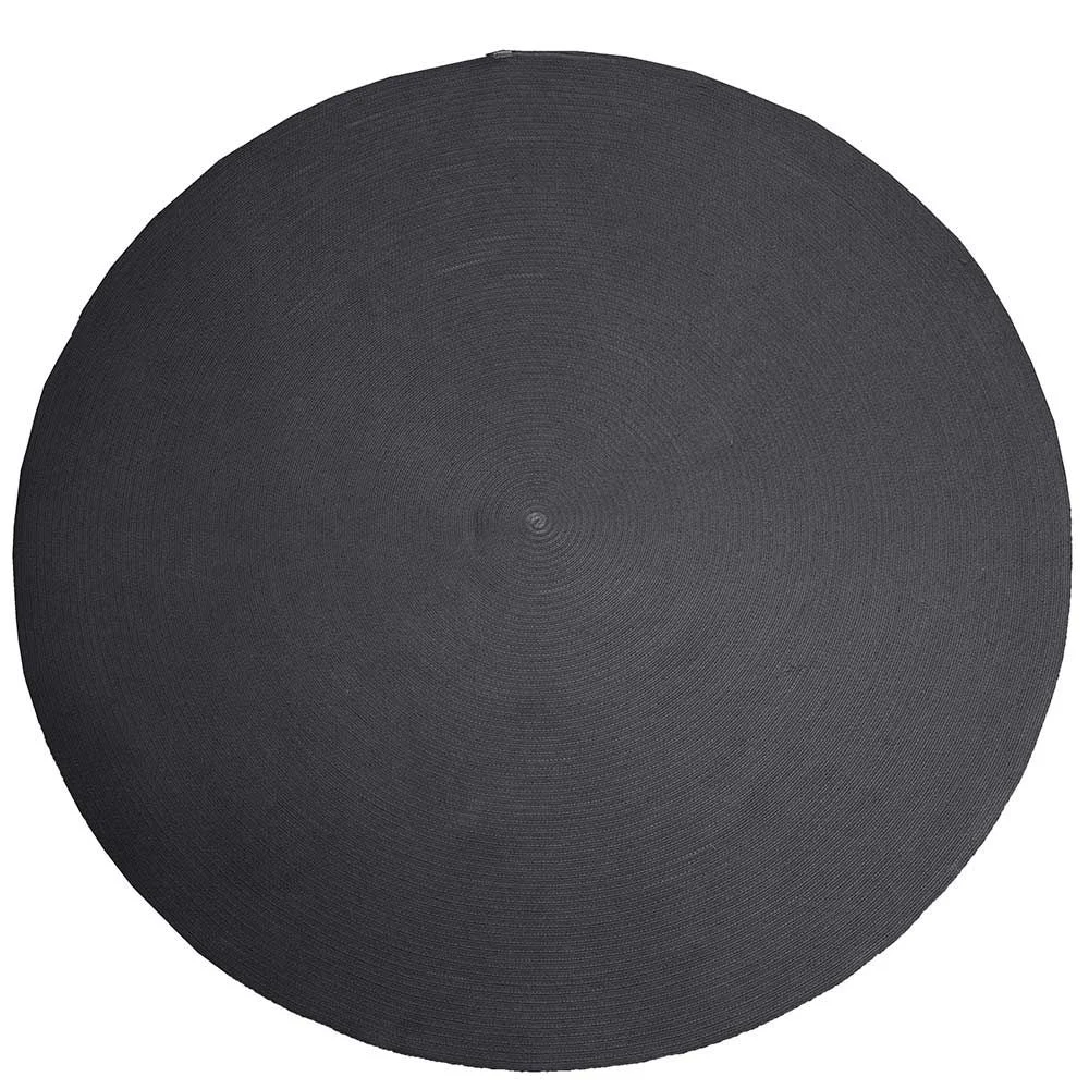 Teppich Circle 200 cm Dunkelgrau