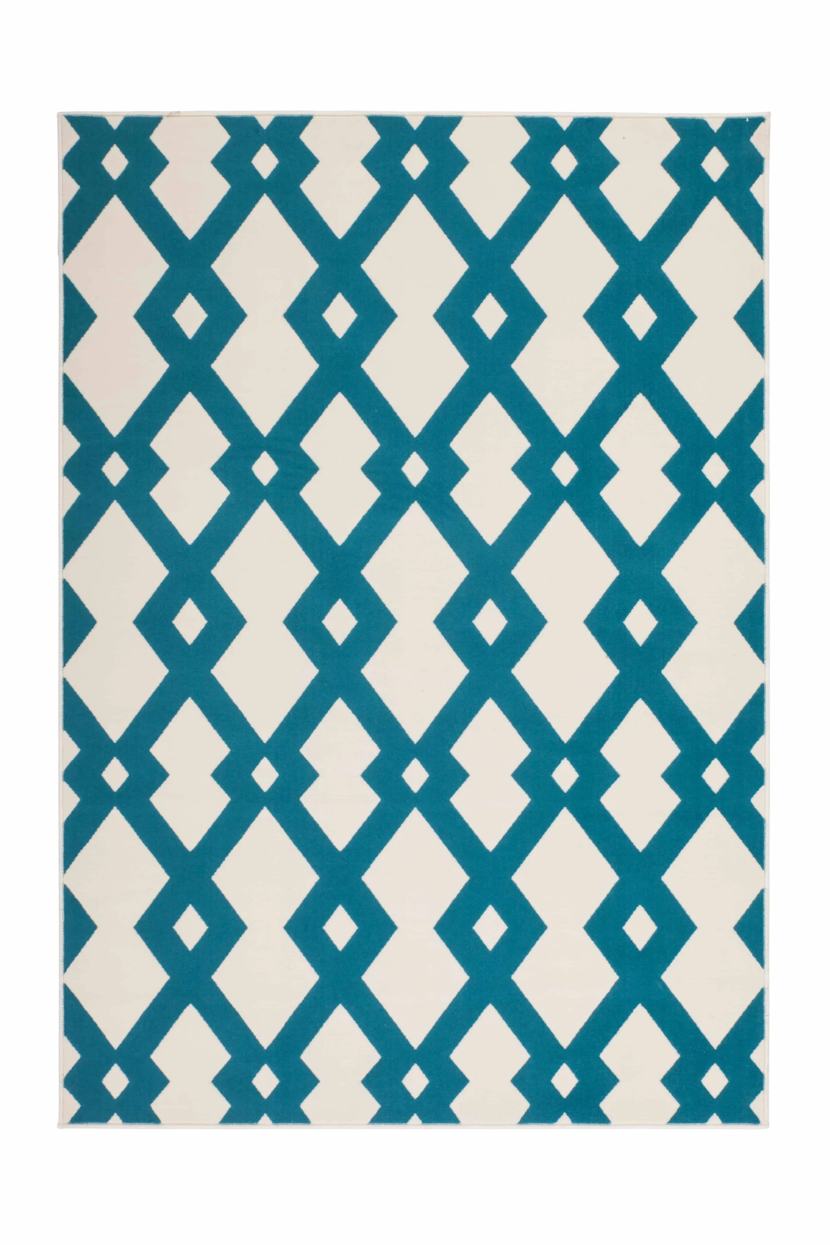Now! 100 Elfenbein / Türkis 200cm x 290cm