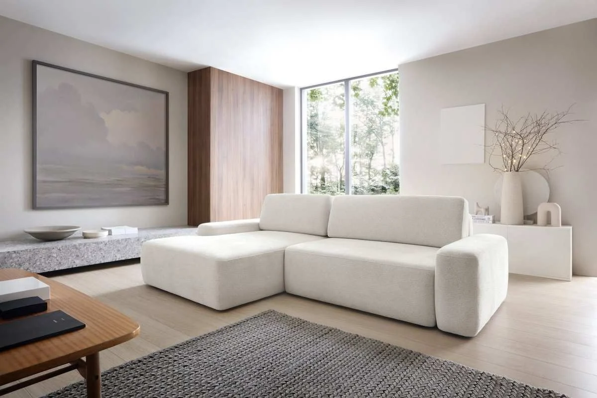 Designer Sofa Bianca mit Schlaf- und Klappfunktion