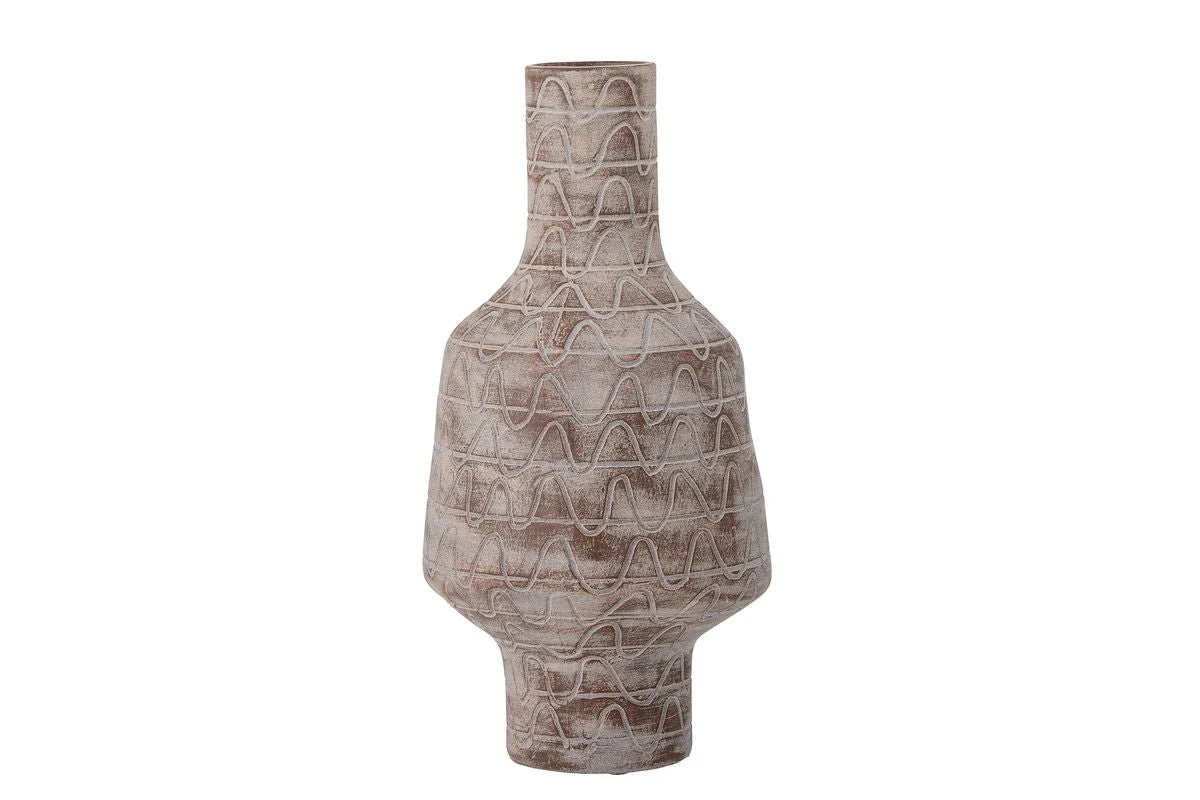 Vase "Otopia" - braunes Keramik