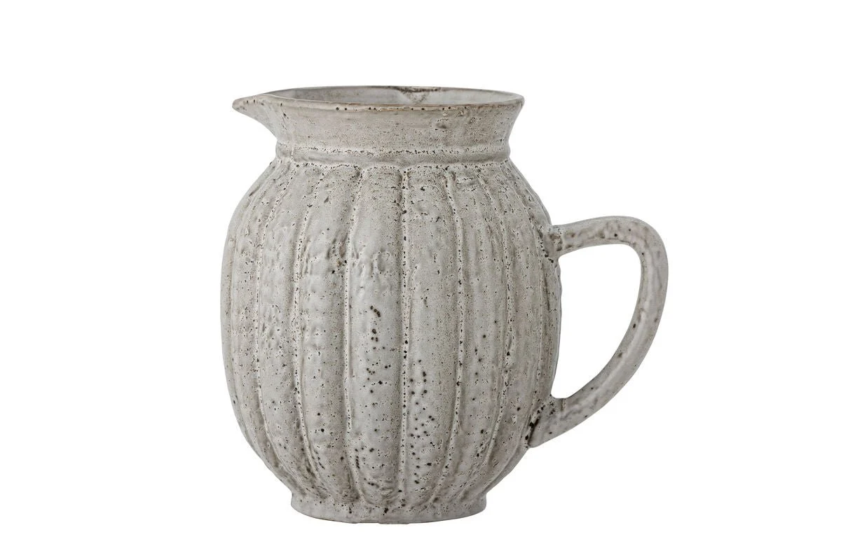 Krug Hilda – Steingut in Grau
