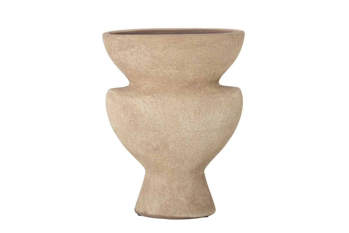 Vase „Elvara“ – Terrakotta in Natur