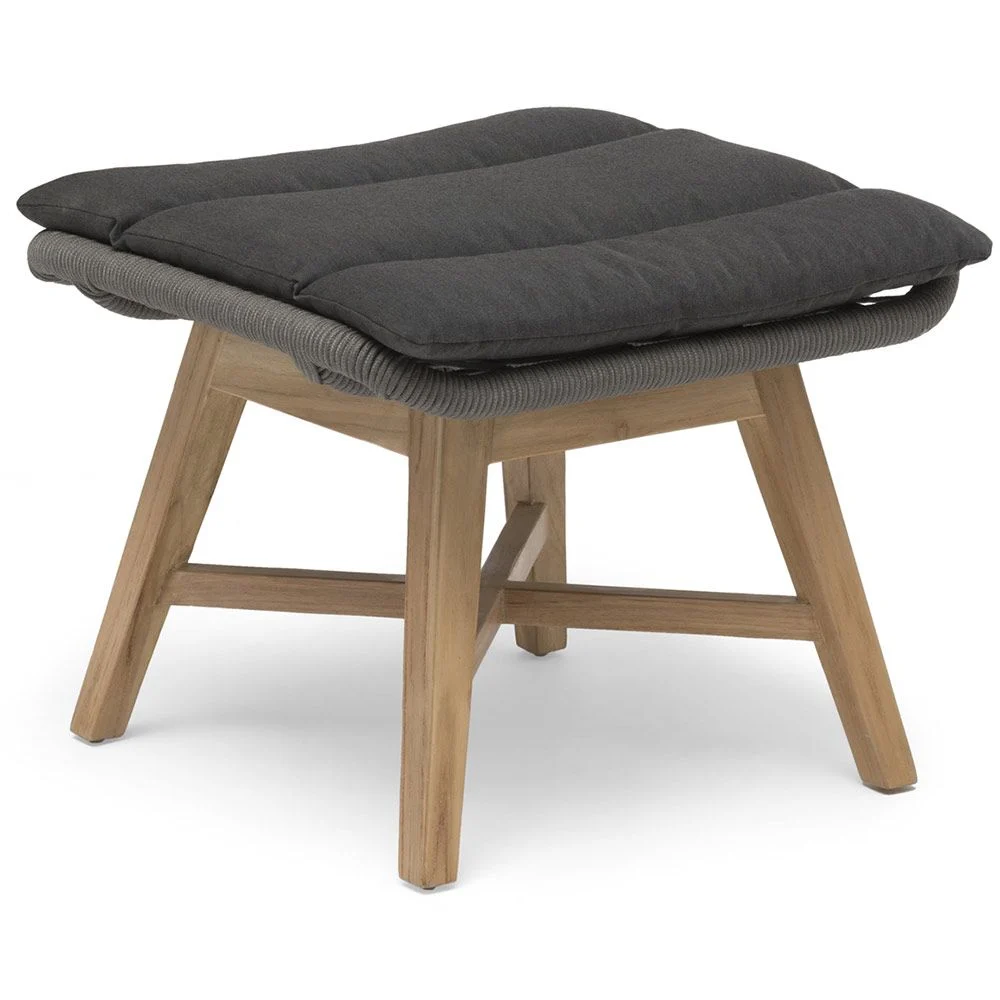Himmelsnäs Fußhocker Grau