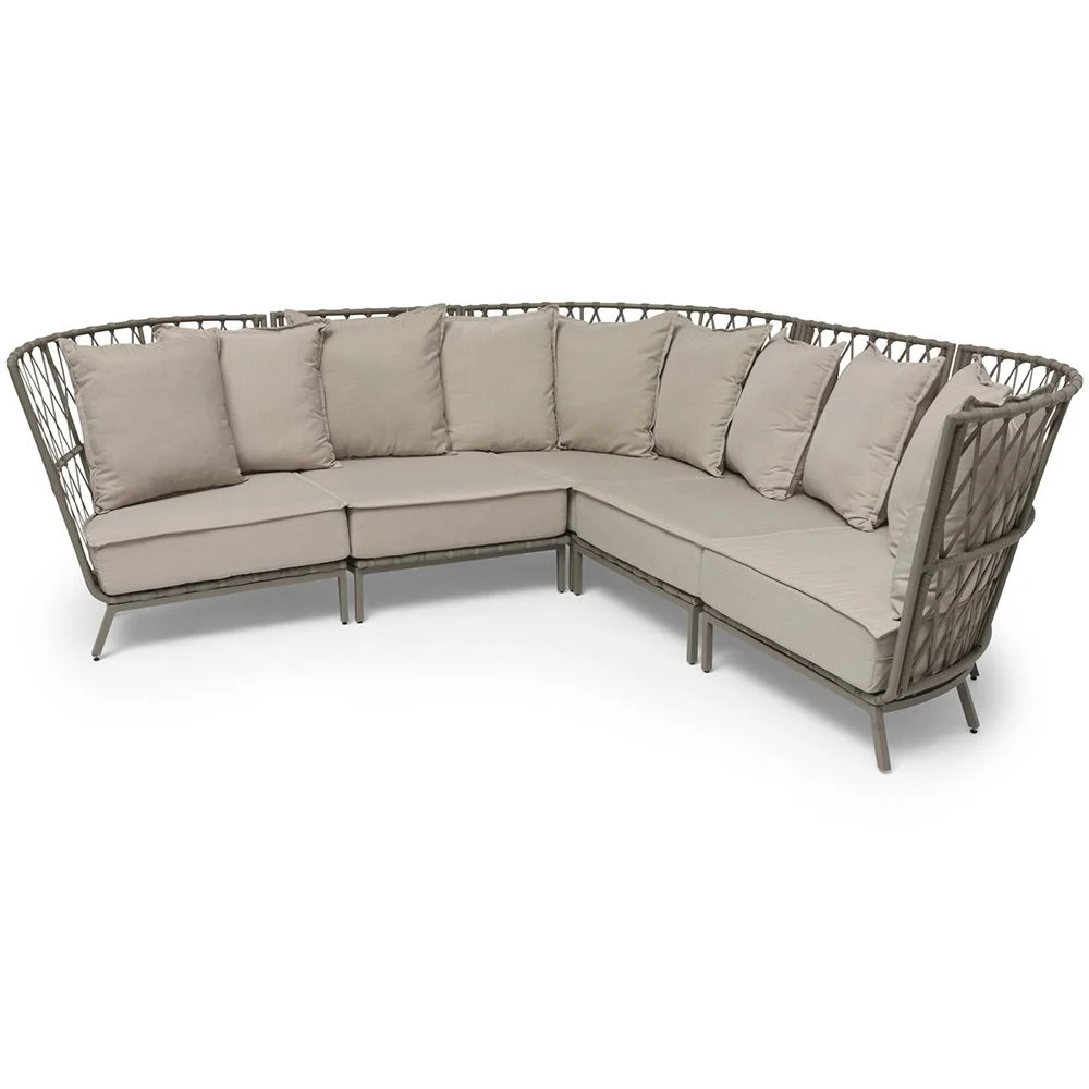 Jet Set Ecksofa Beige