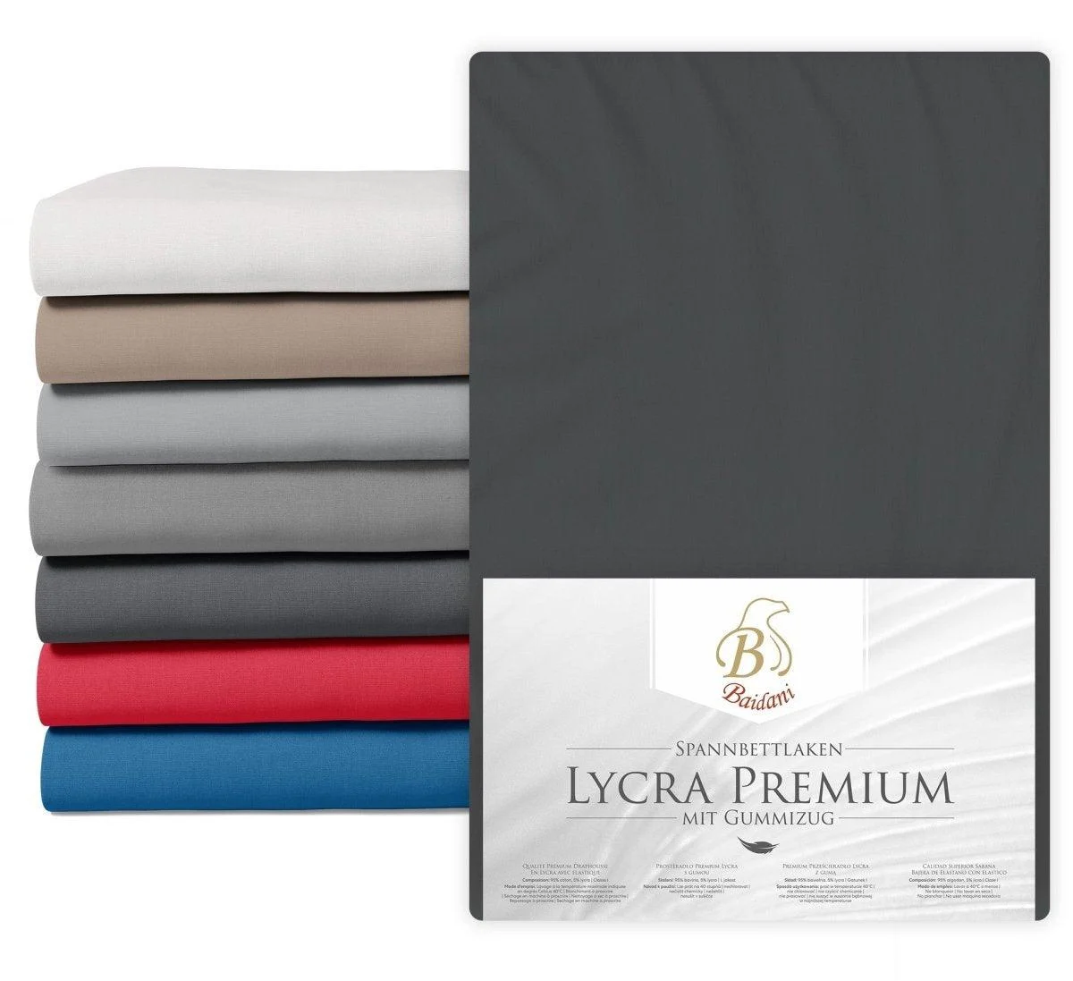 Premium Boxspring Bettlaken Lycra