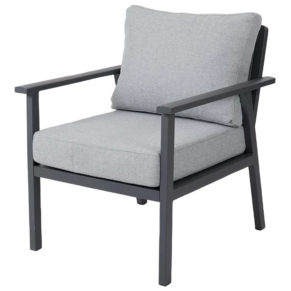 Samvaro Sessel anthrazit / grau