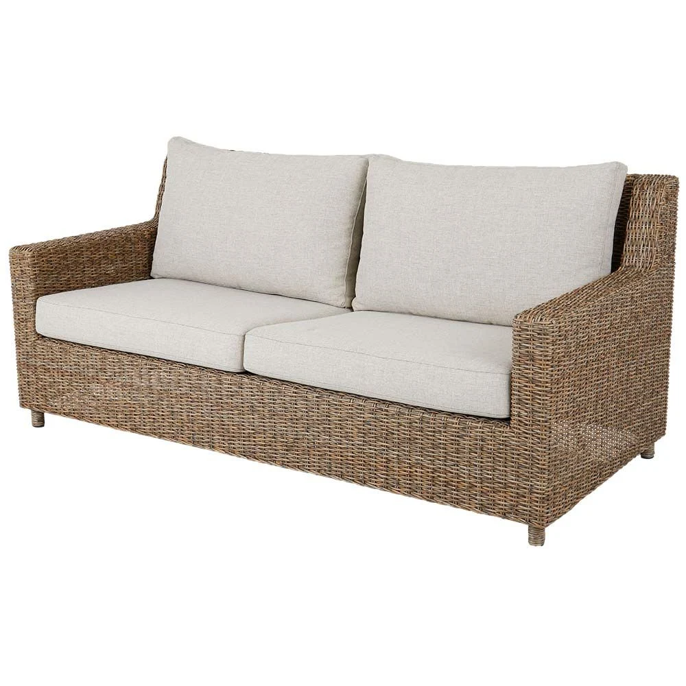 Sandkorn Sofa Natur Rattan