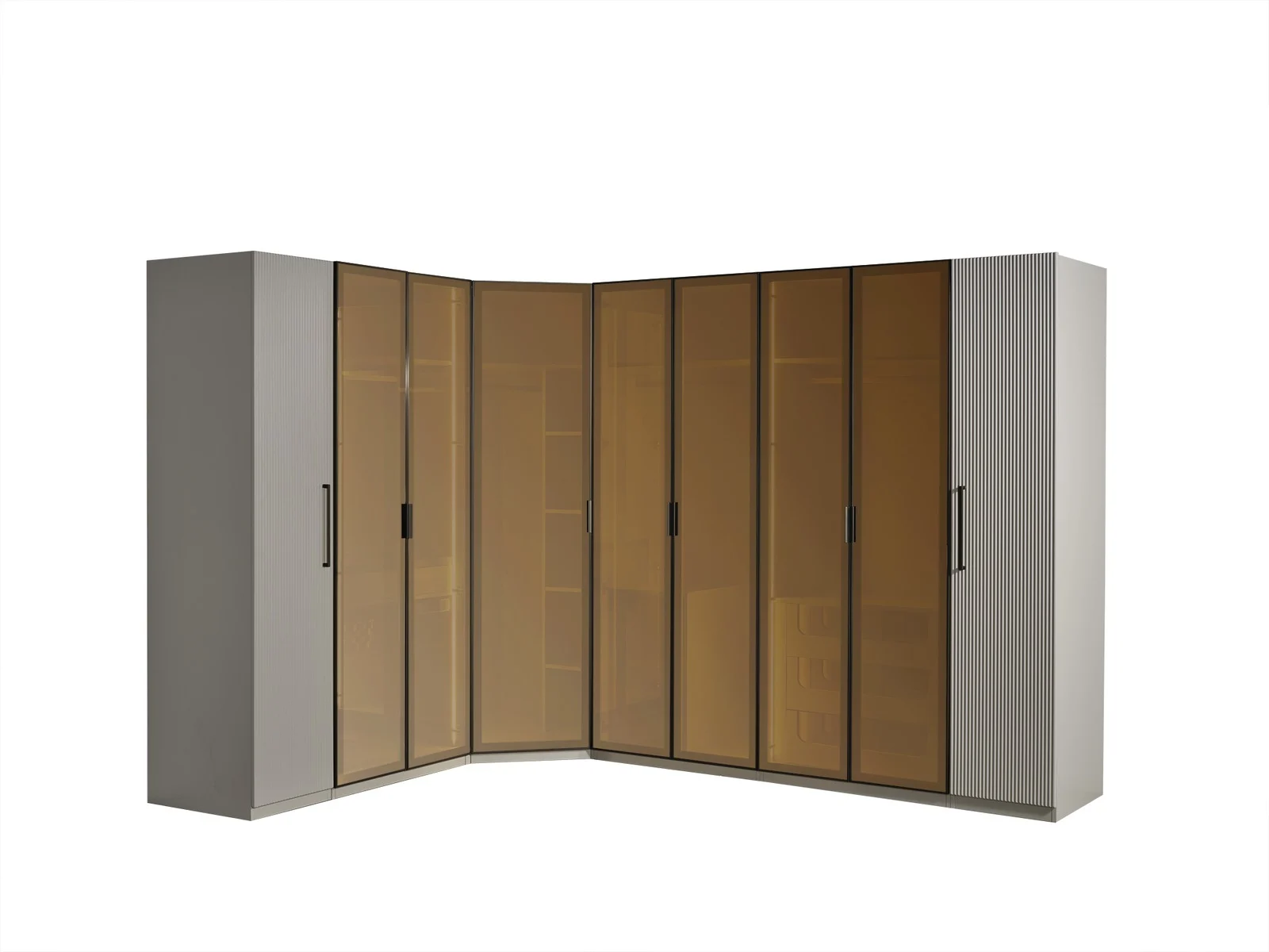 Kleiderschrank Black Line