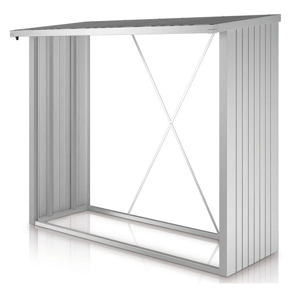 Woodstock Holzlager 230 cm silber Biohort